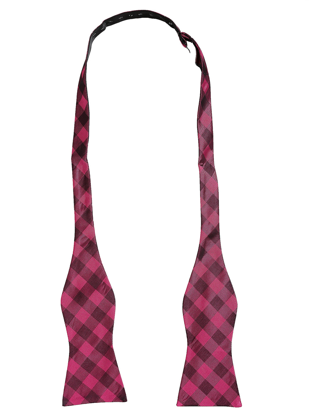 Alvaro Castagnino Men's Purple Colored Microfiber Bow Tie