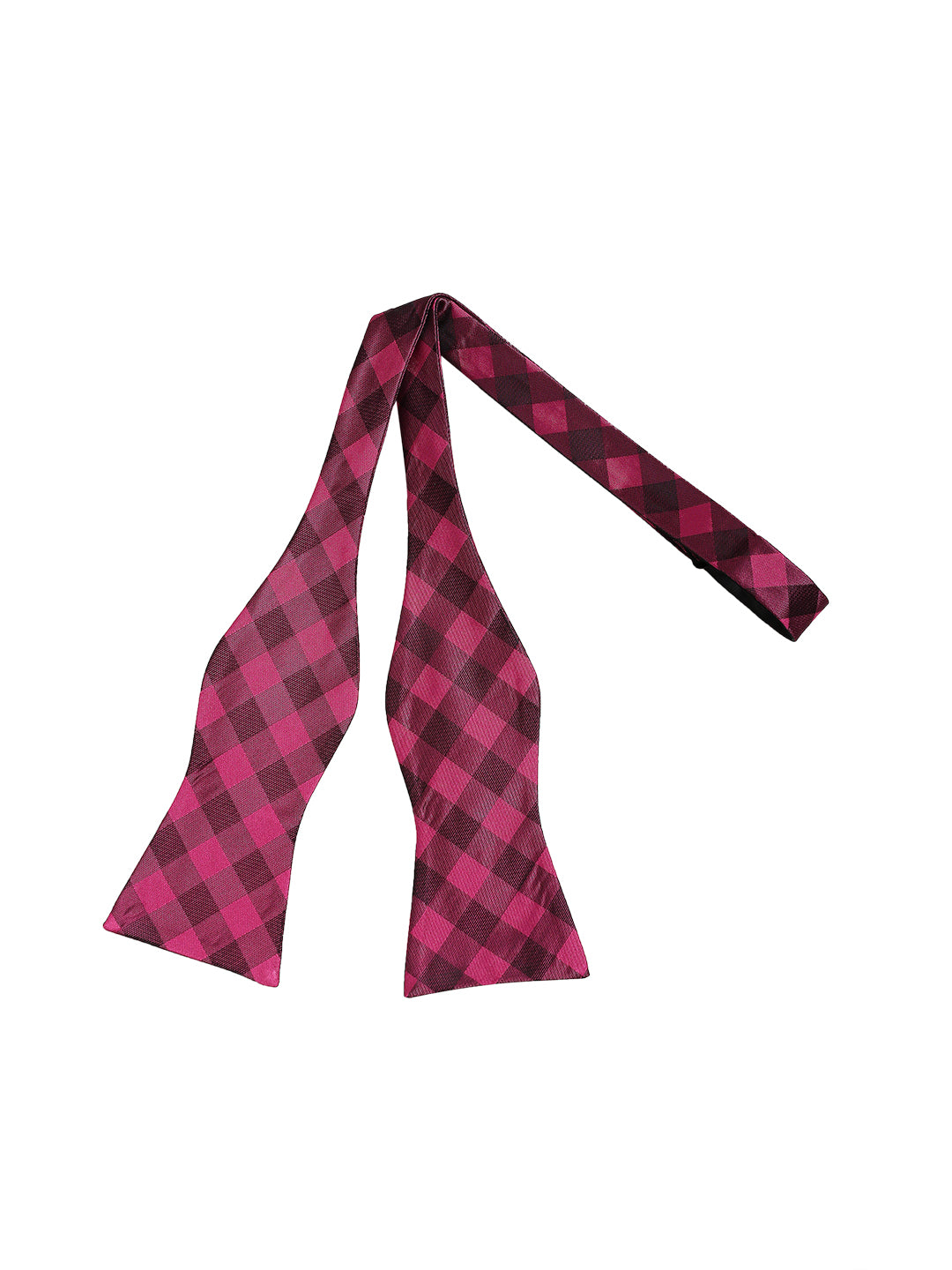 Alvaro Castagnino Men's Purple Colored Microfiber Bow Tie