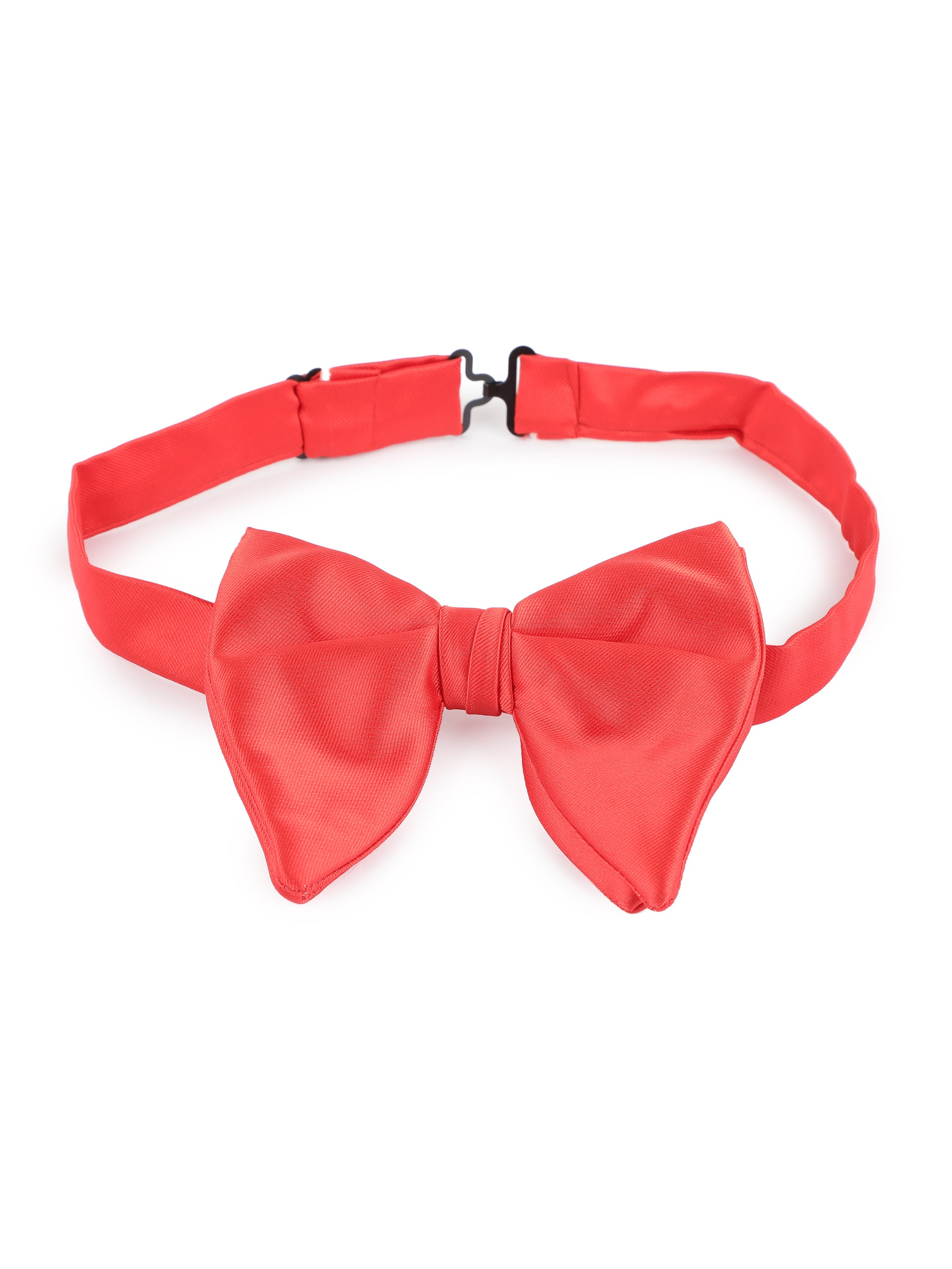 Alvaro Castagnino Men's Red Colored Butterfly Shaped Bow Tie