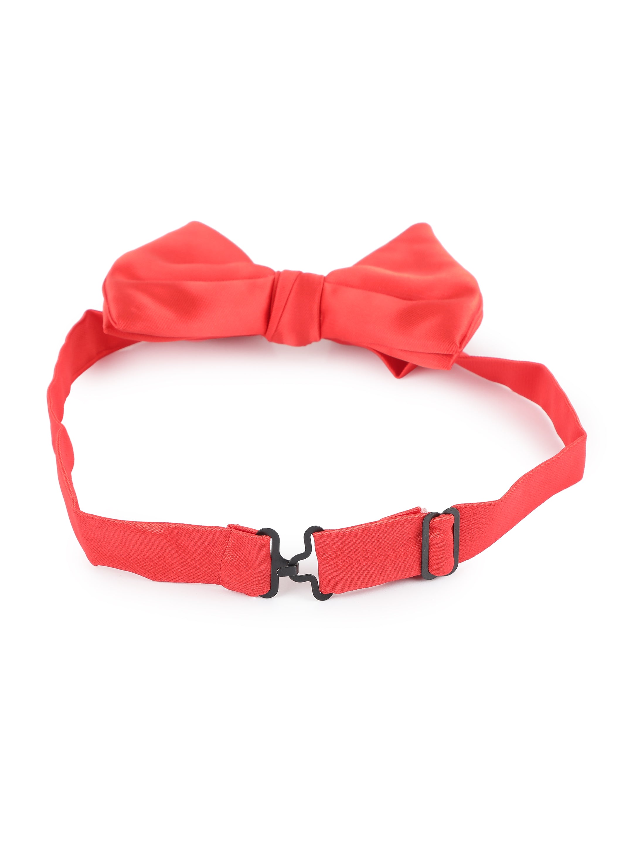 Alvaro Castagnino Men's Red Colored Butterfly Shaped Bow Tie