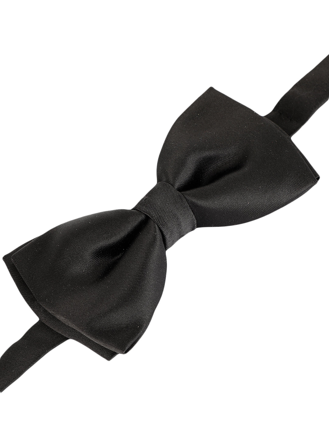 Alvaro Castagnino Men's Black Colored Butterfly Shaped Bow Tie