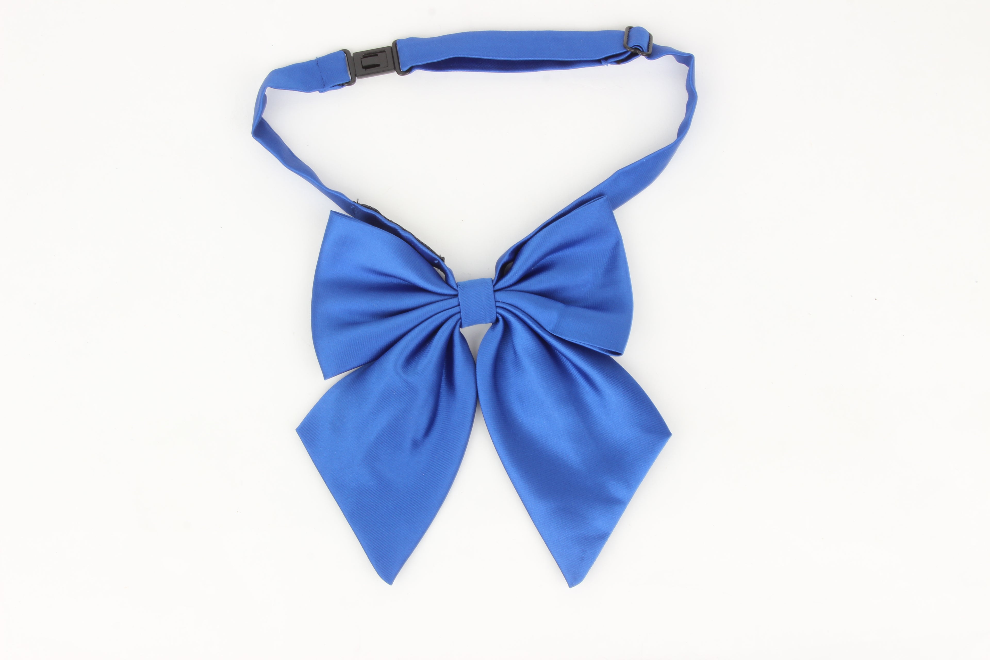 Alvaro Castagnino Men's Blue Colored Floppy Solid Bow Tie
