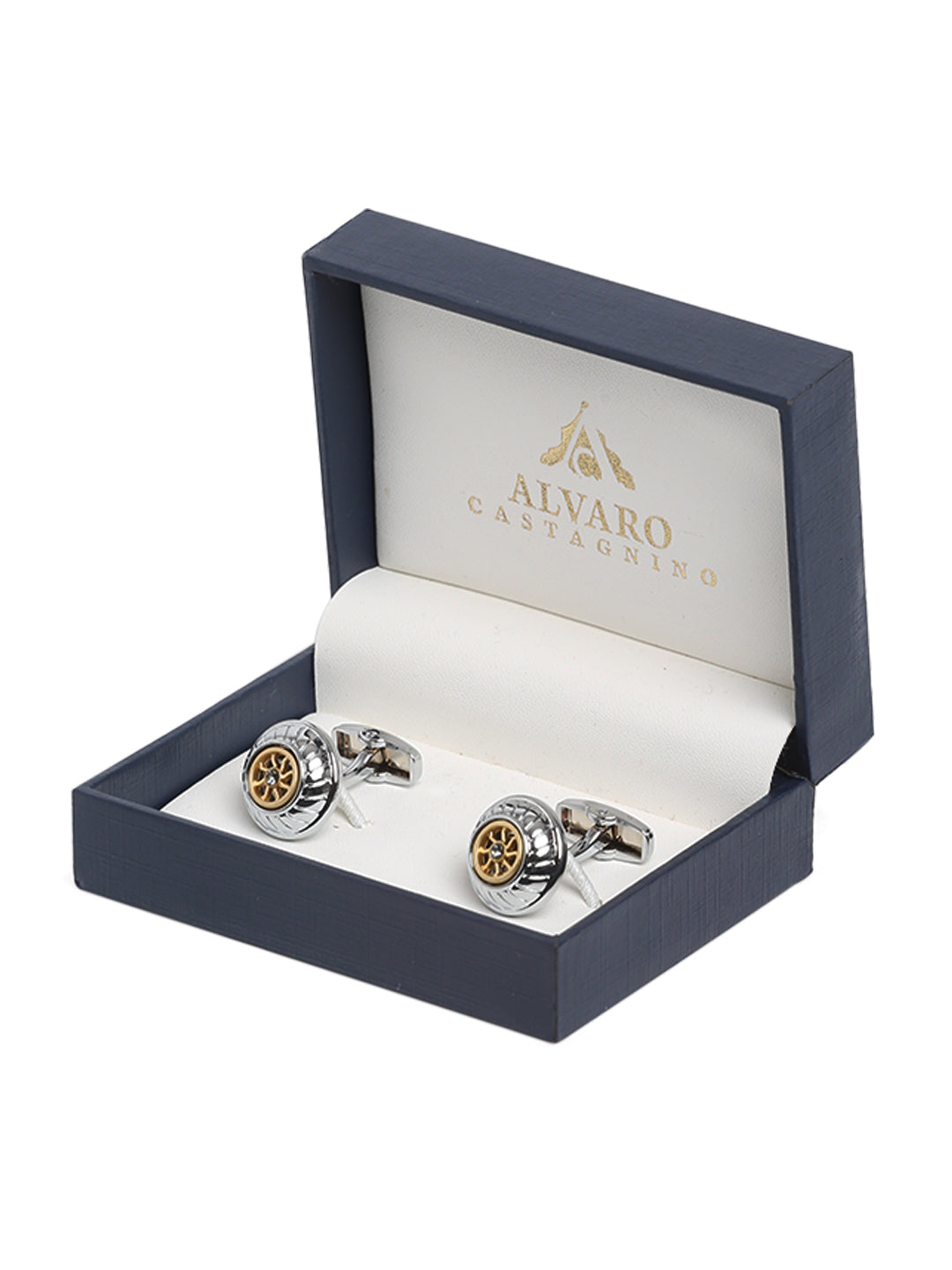 Alvaro Castagnino Gold Colored Cufflink