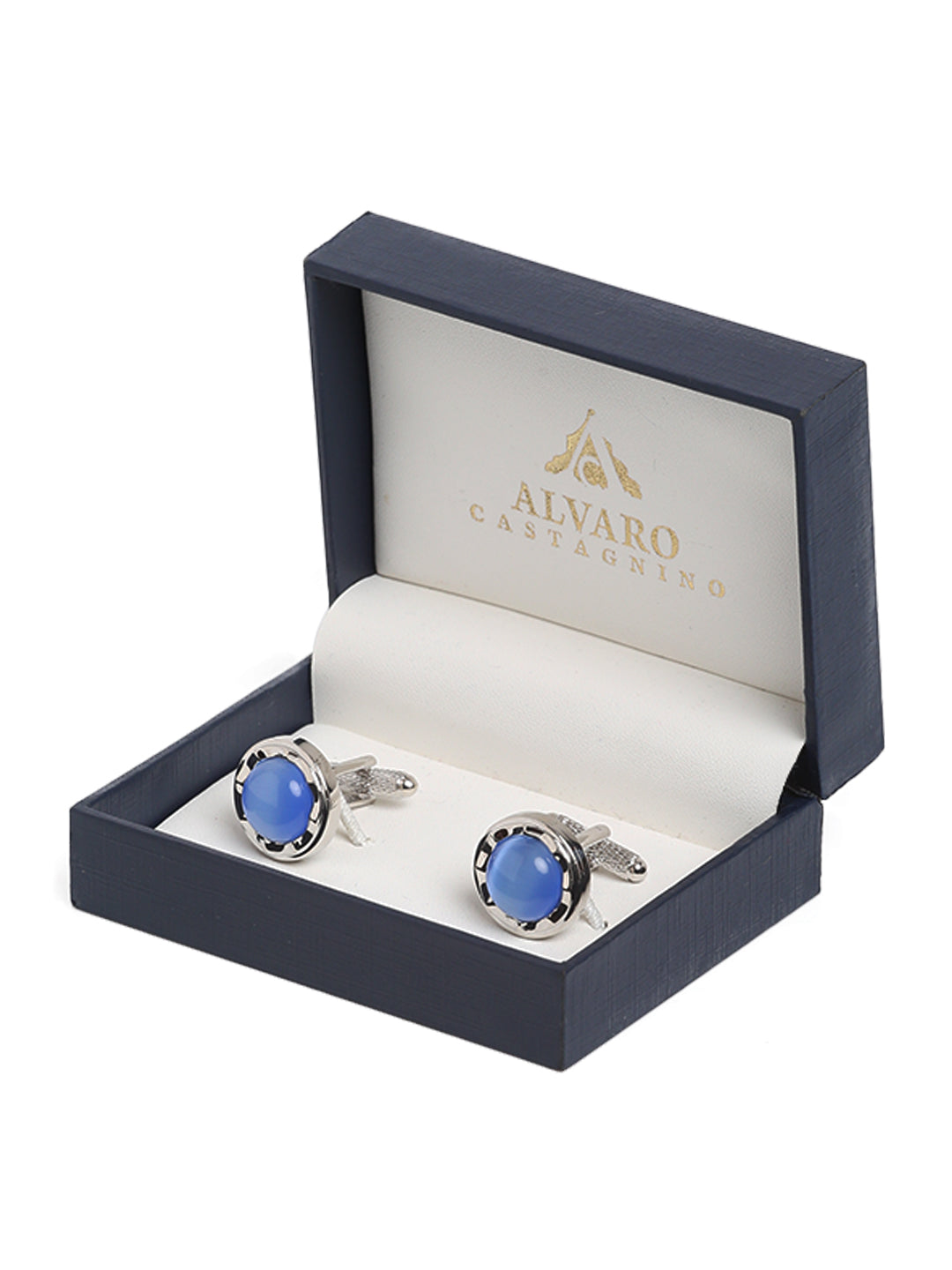 Alvaro Castagnino blue Colored Cufflink
