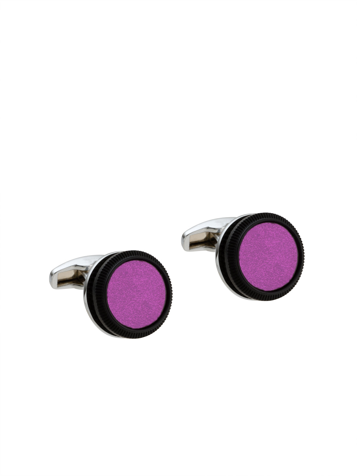 Alvaro Castagnino Purple & Black Colored Cufflink