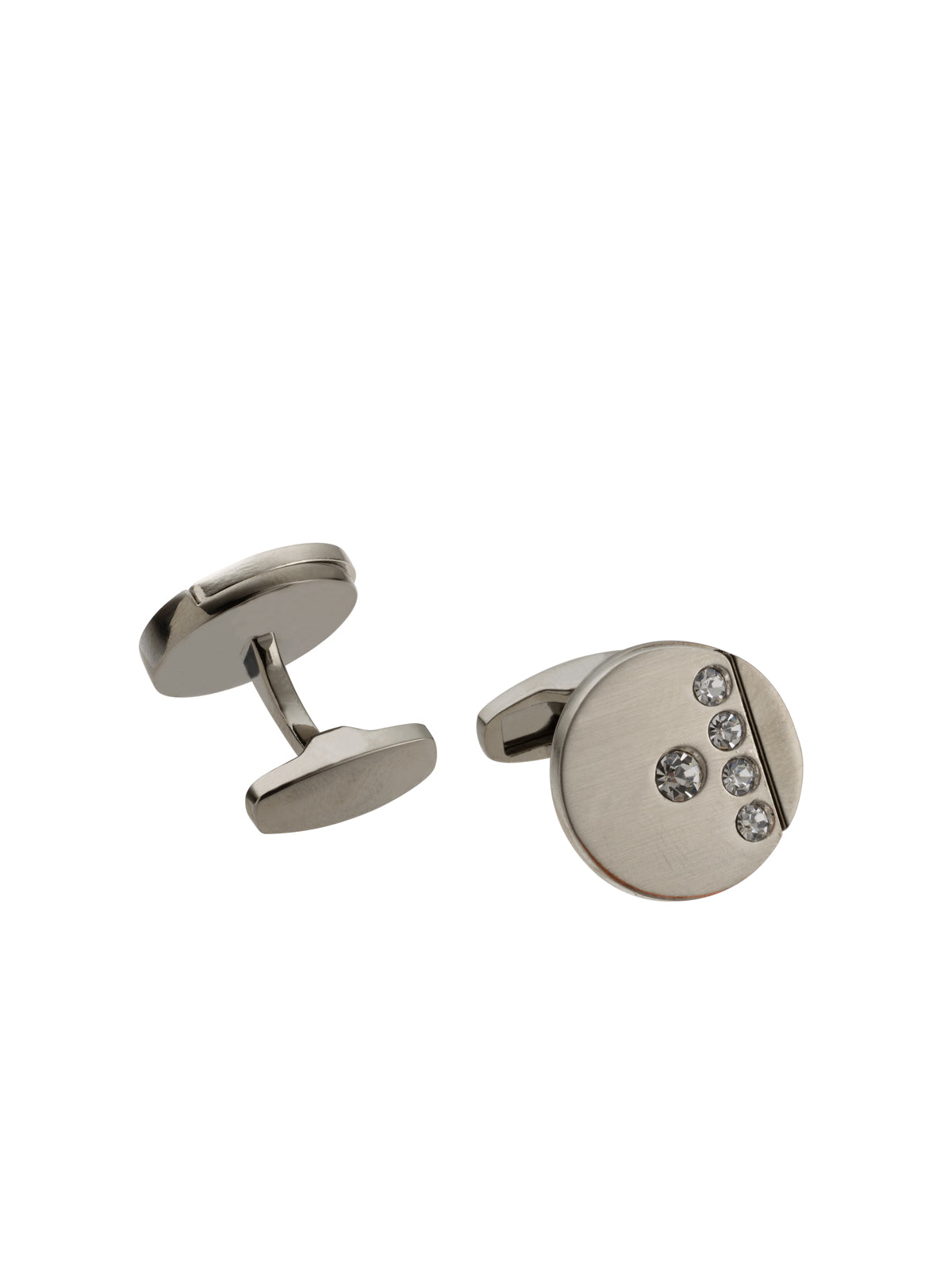 Alvaro Castagnino Metalic Grey Colored Cufflink