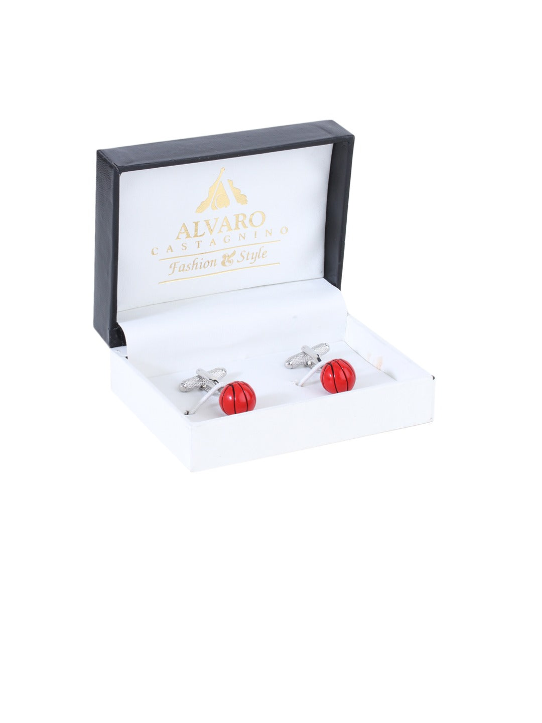 Alvaro Castagnino Red Colored Cufflink