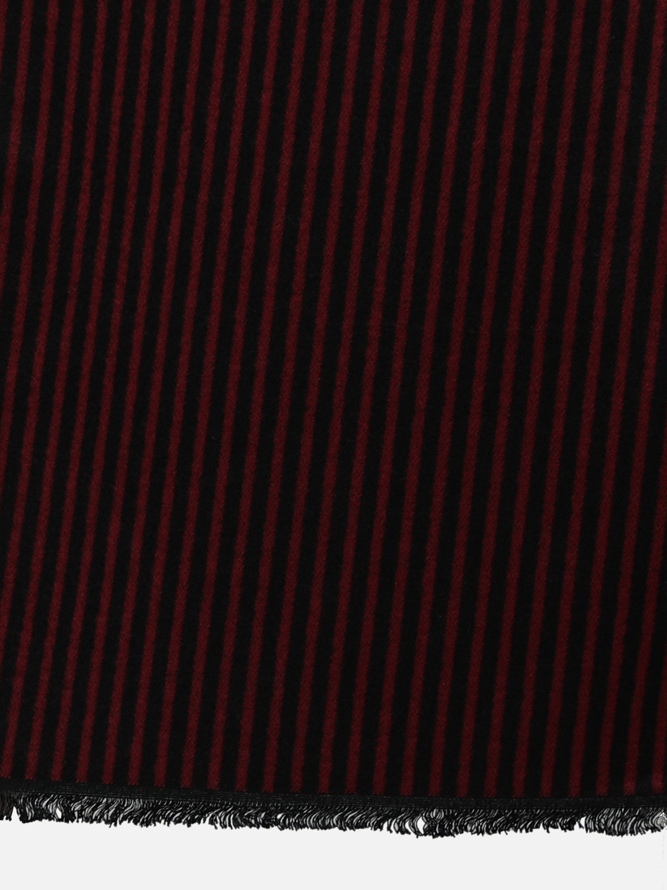 Alvaro Castagnino Men's Maroon::Black Colored Viscose Muffler