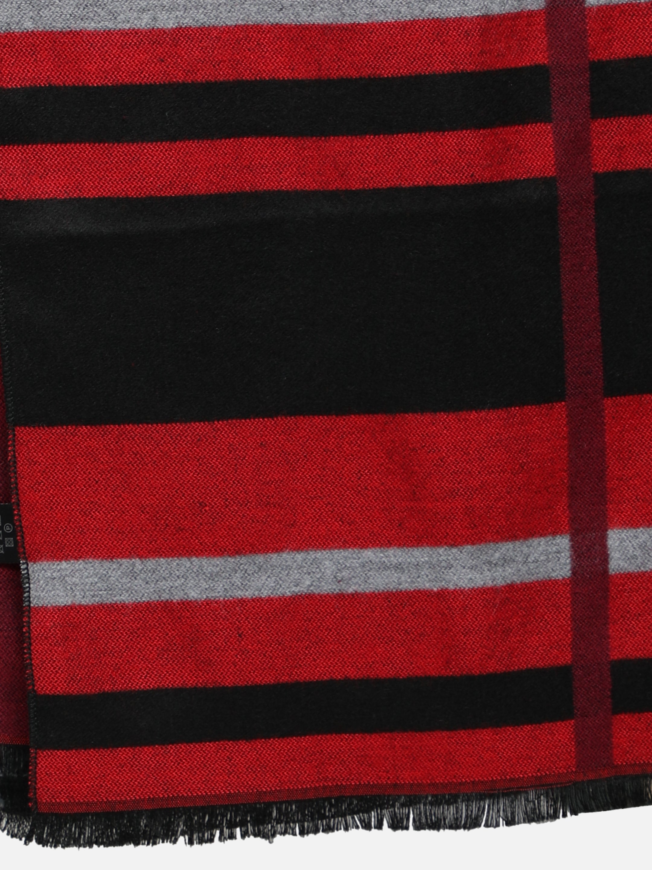 Alvaro Castagnino Men's Red::Black Checked Muffler
