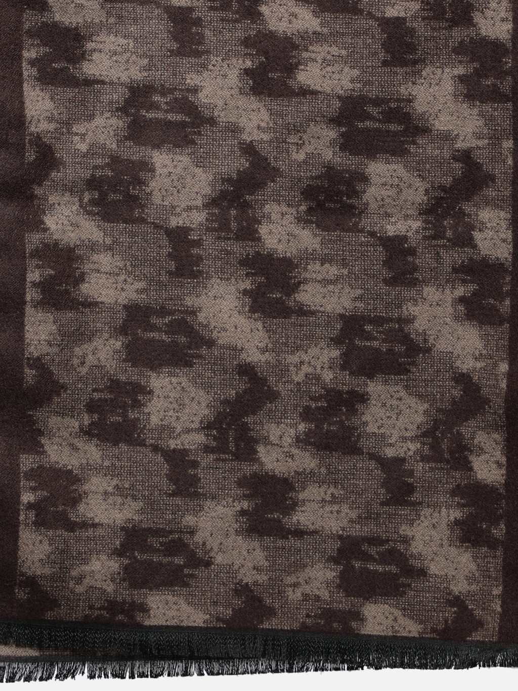 Alvaro Castagnino Men's Brown Checked Muffler