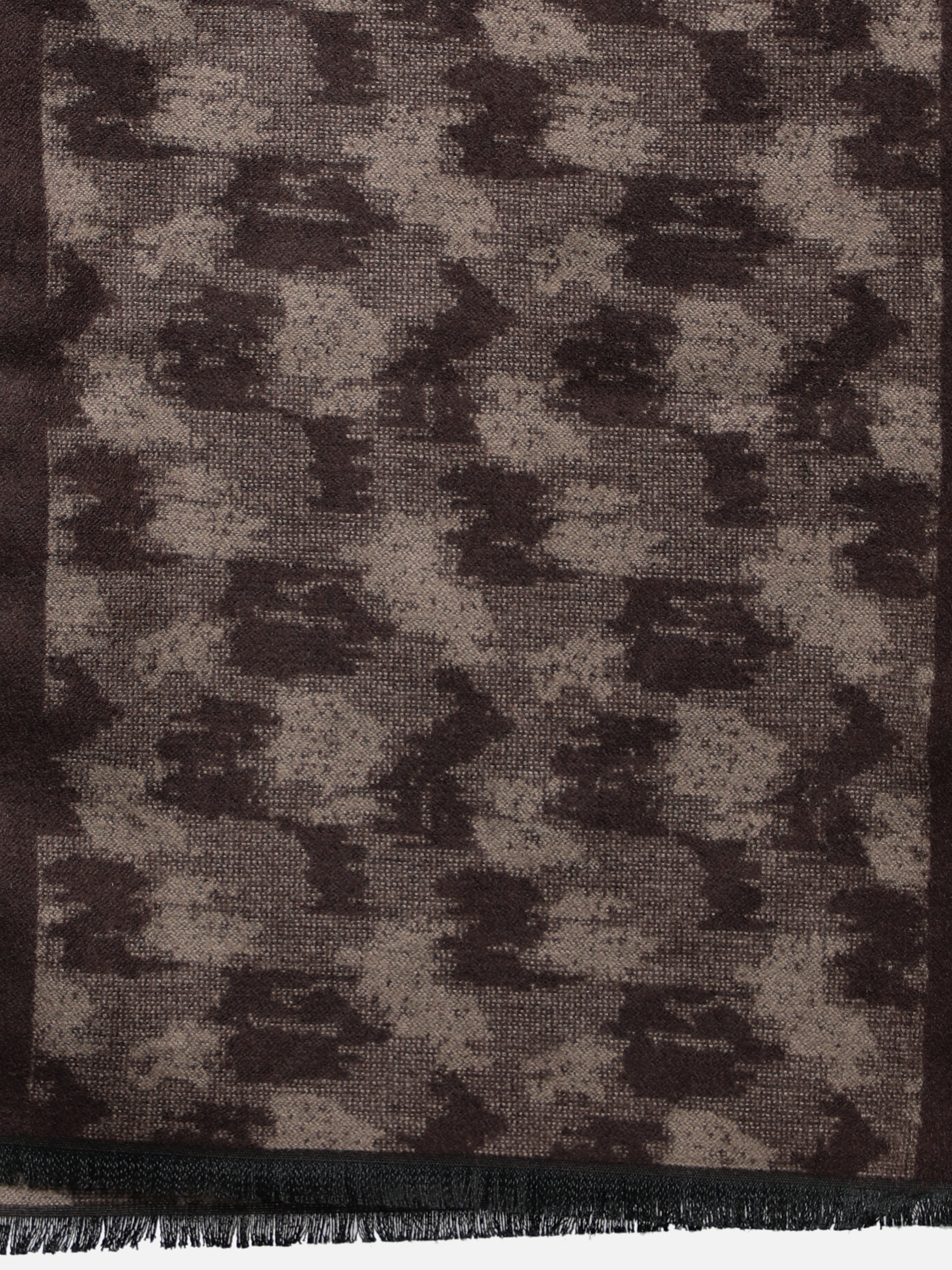 Alvaro Castagnino Men's Brown Checked Muffler