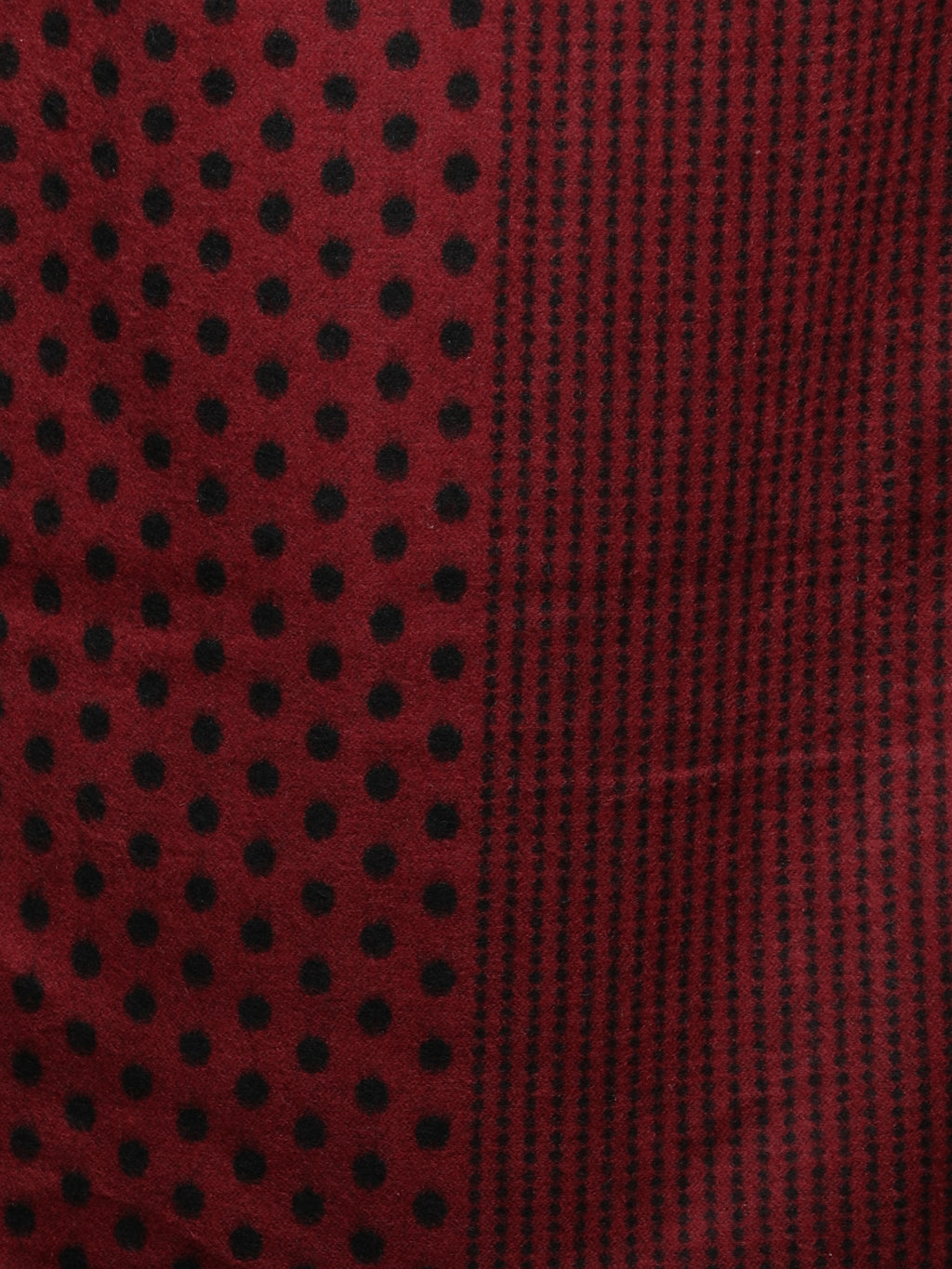 Alvaro Castagnino Men's Maroon::Black Colored Muffler