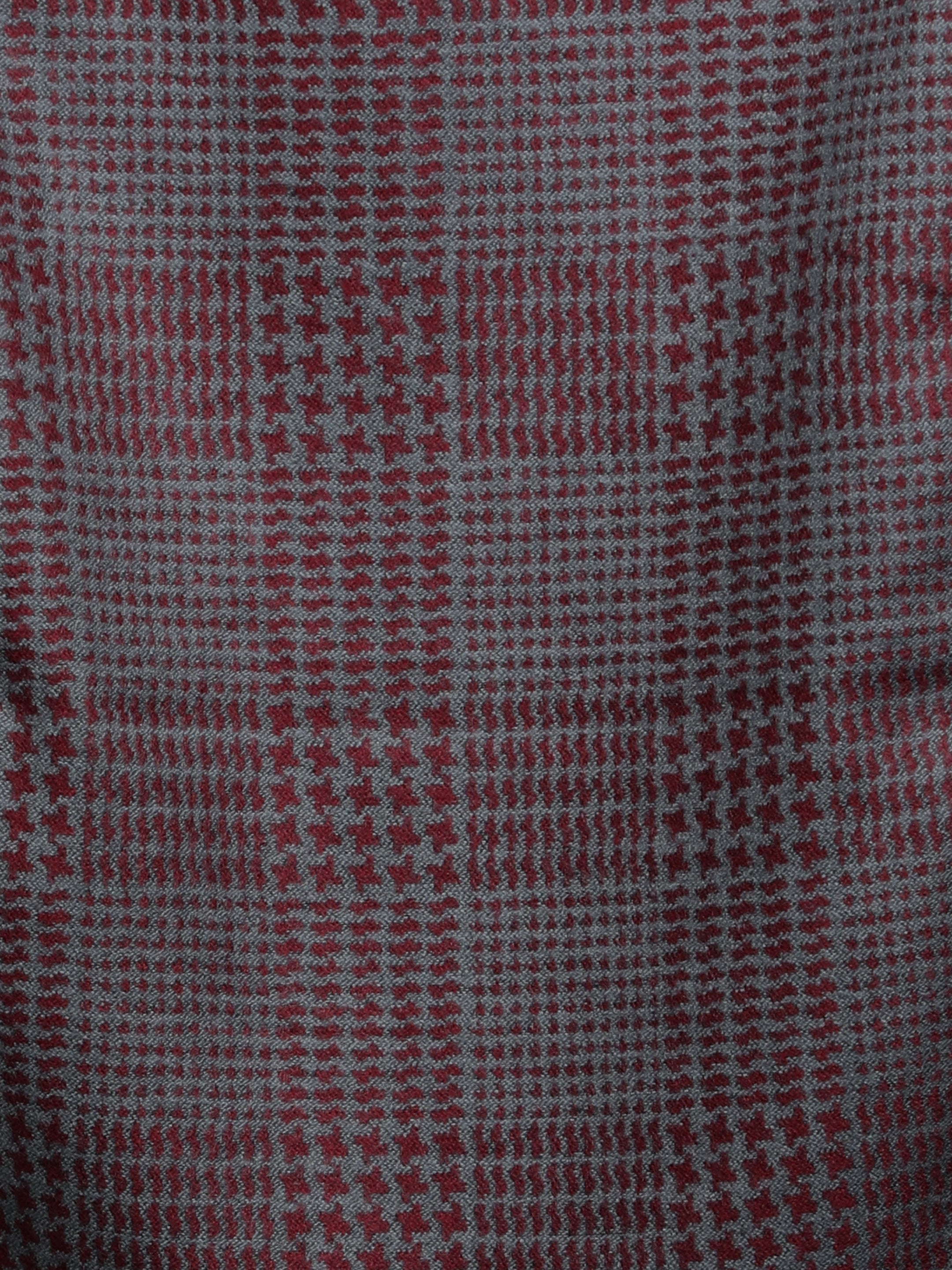 Alvaro Castagnino Men's Maroon::Grey Color Muffler