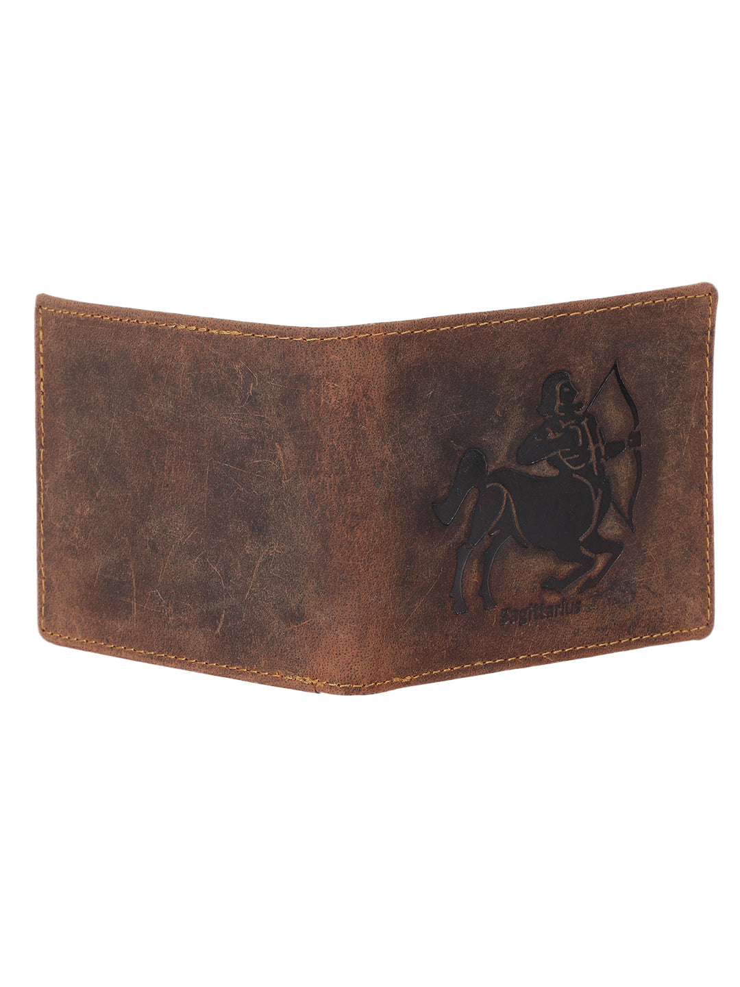 Alvaro Castagnino Men's Brown Color Leather Wallet