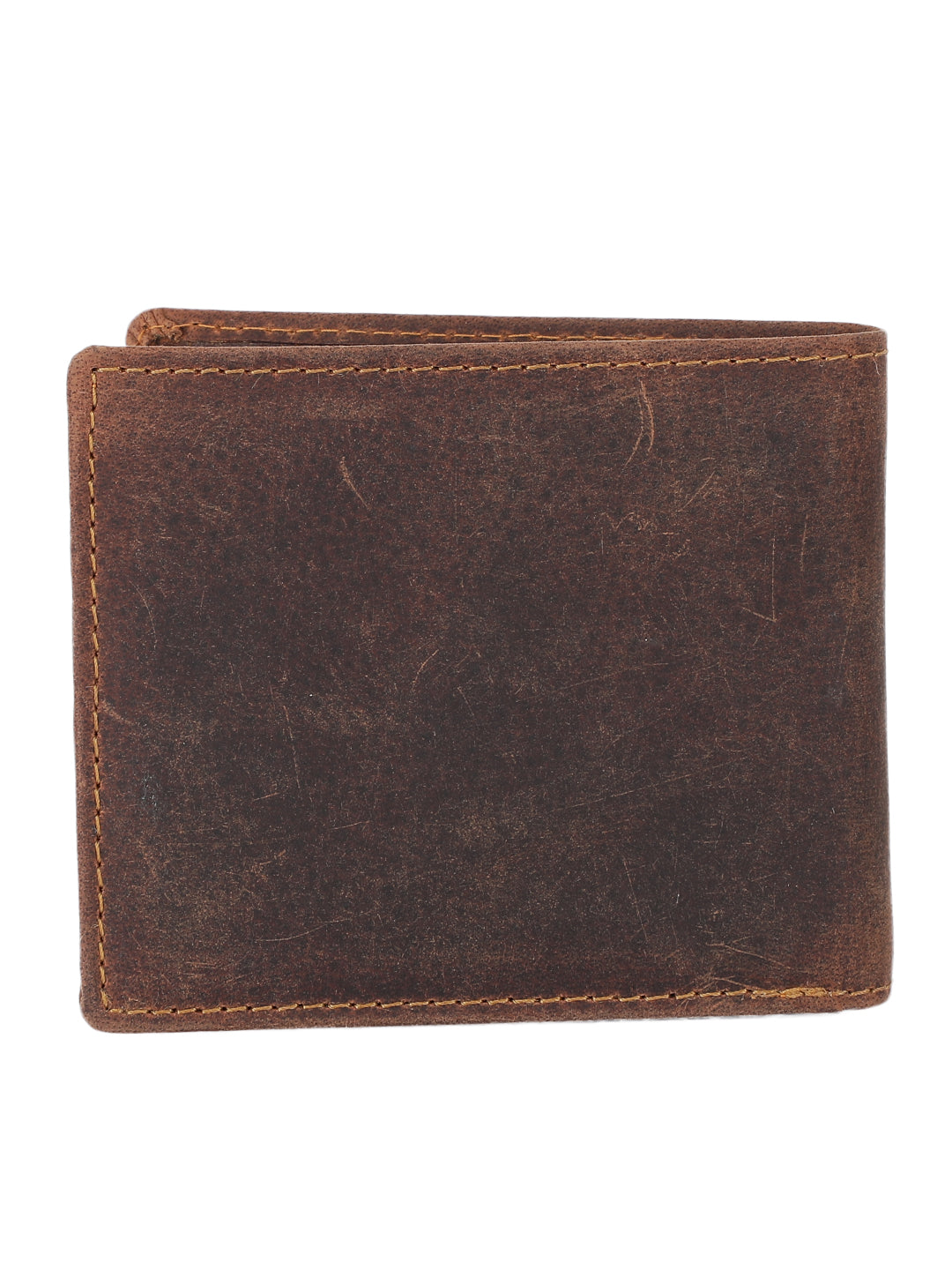 Tan Distressed Scorpio Leather Wallet