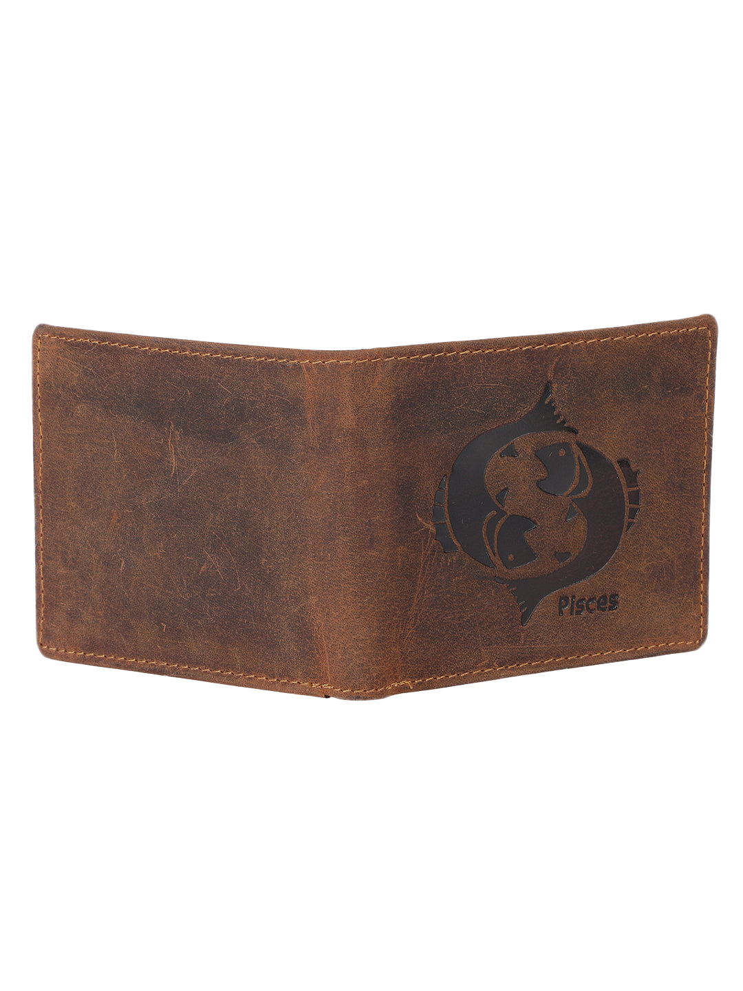 Alvaro Castagnino Men's Brown Color Leather Wallet