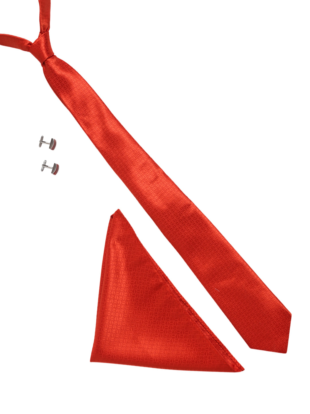 Alvaro Castagnino Men's Red Color Solid Design Gift Set