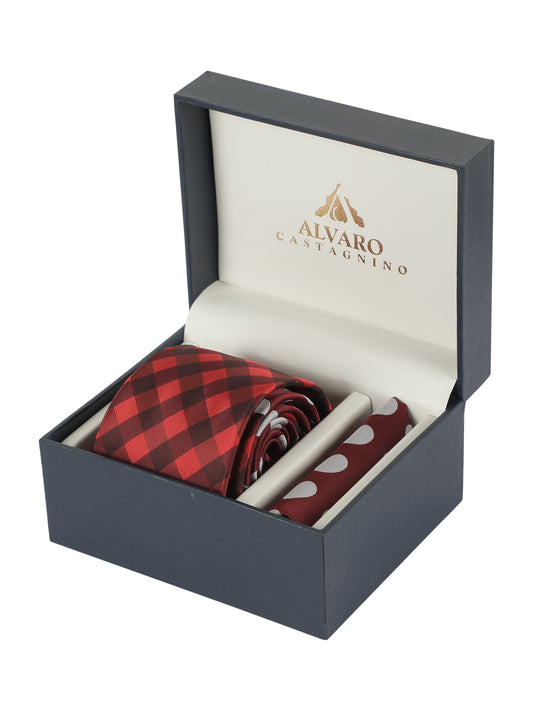 Alvaro Castagnino Men's Multi Color Panel Design Gift Set