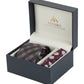 Alvaro Castagnino Men's WINE::WHITE::GREEN Color Panel Design Gift Set