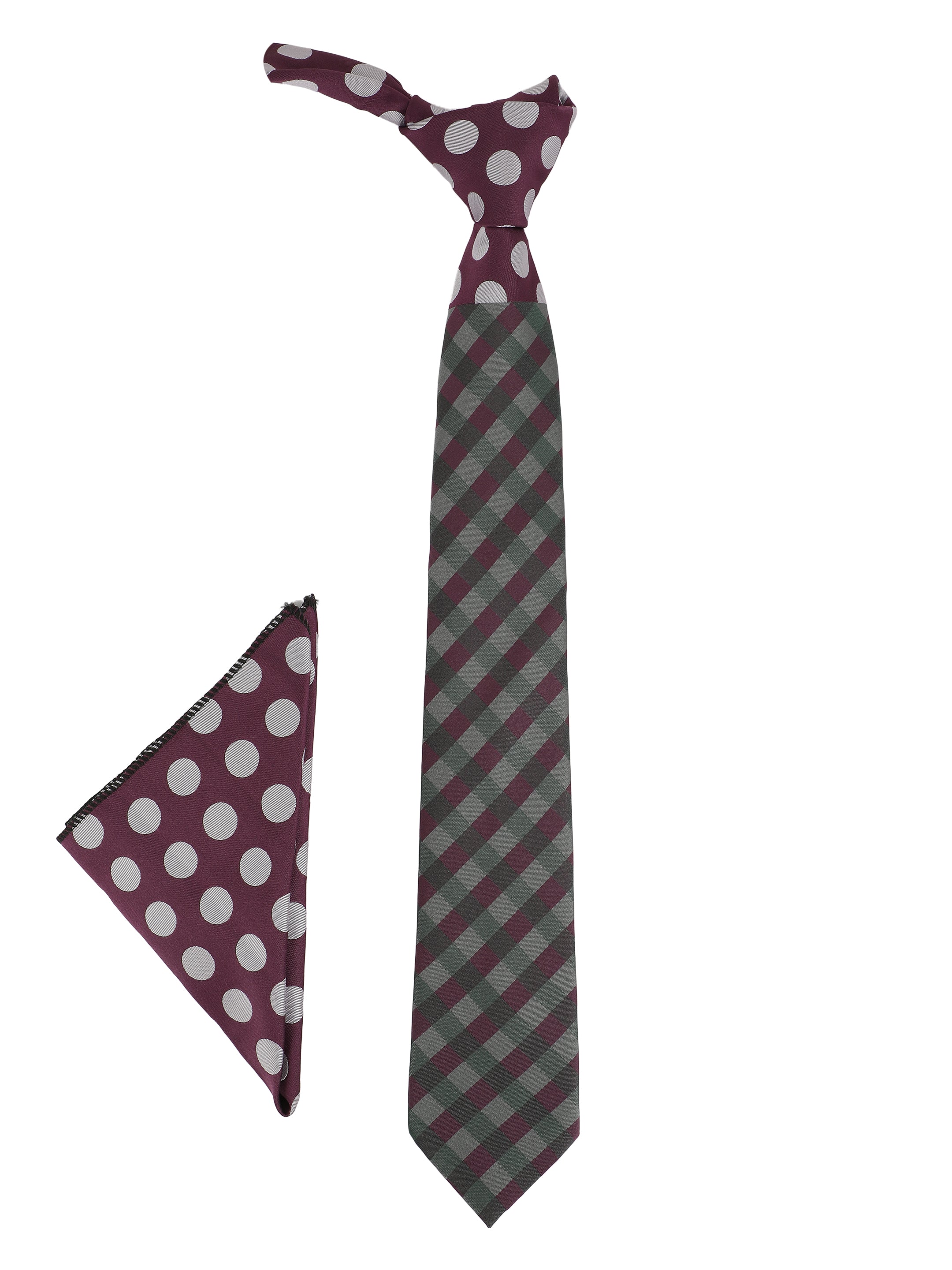 Alvaro Castagnino Men's WINE::WHITE::GREEN Color Panel Design Gift Set