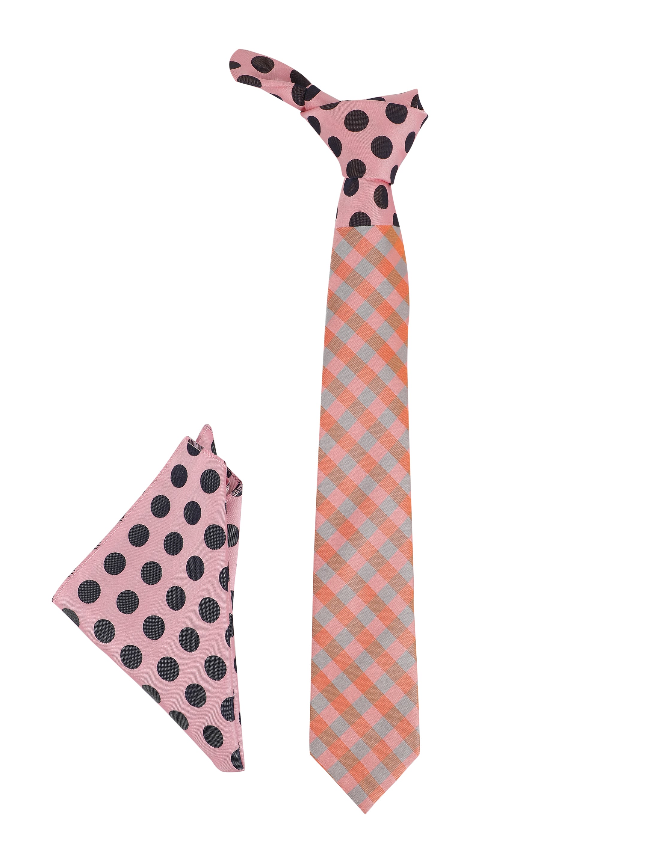 Alvaro Castagnino Men's PINK::BLACK::GREY Color Panel Design Gift Set