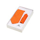 Alvaro Castagnino Men's Orange Color Solid Design Gift Set