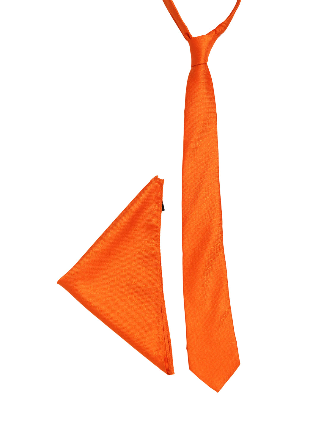 Alvaro Castagnino Men's Orange Color Solid Design Gift Set