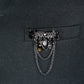 Alvaro Castagnino Metallic Black Colored Fancy Brooch for Men's