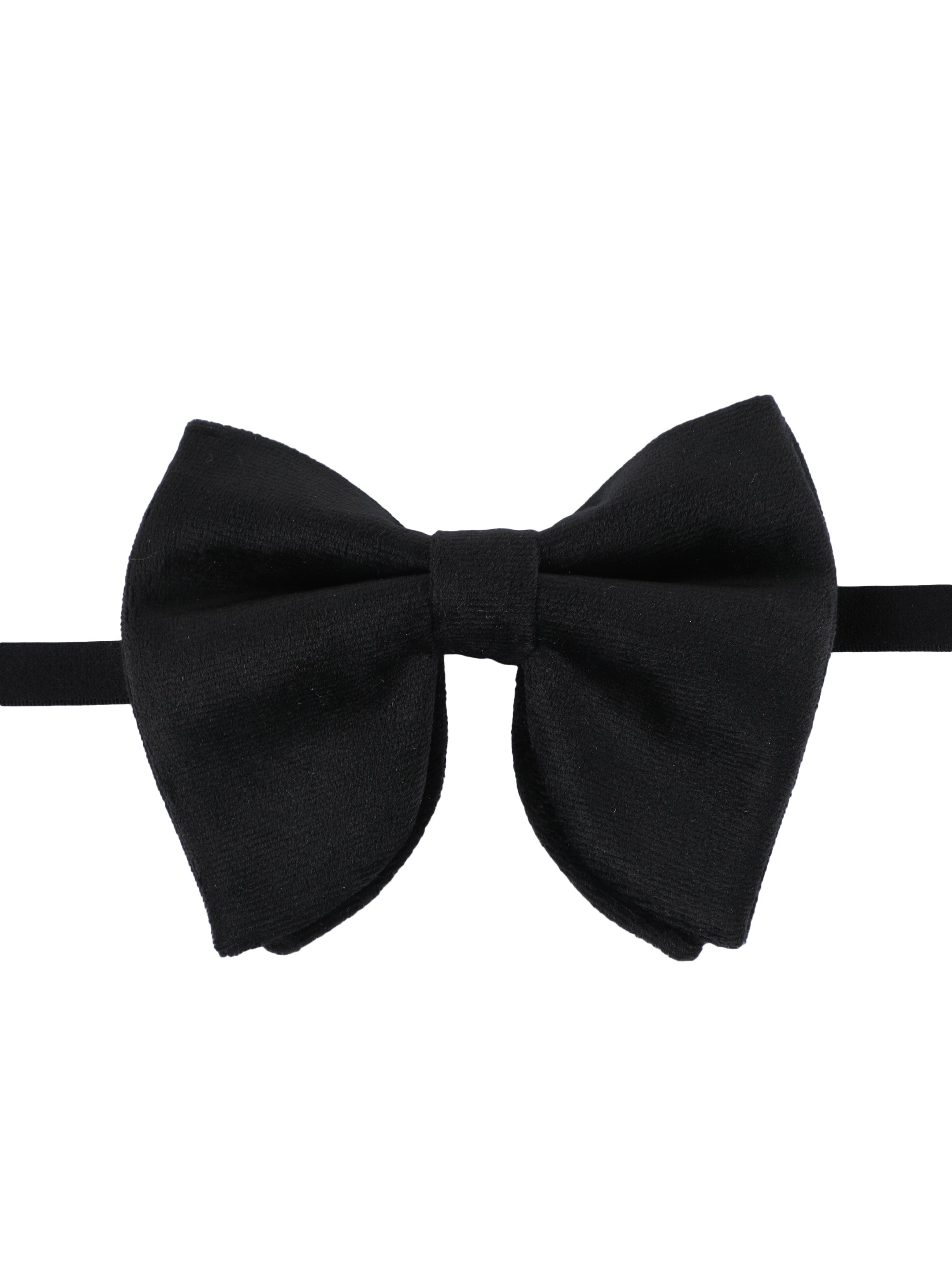 Alvaro Castagnino Men's Black Colored Butterfly Type Bow Tie