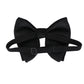 Alvaro Castagnino Men's Black Colored Butterfly Type Bow Tie