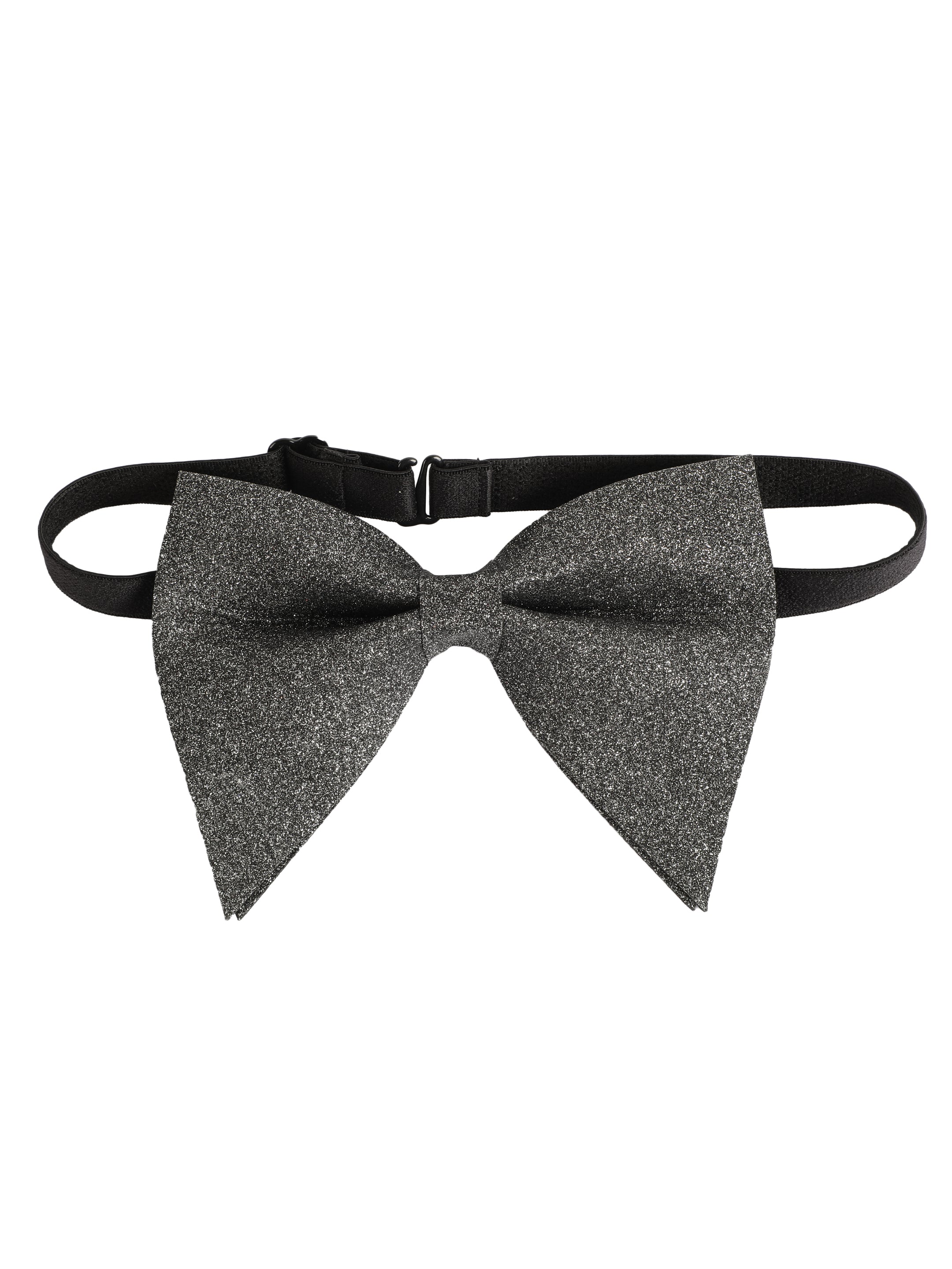 Alvaro Castagnino Men's Grey Colored Glitter Type Bow Tie