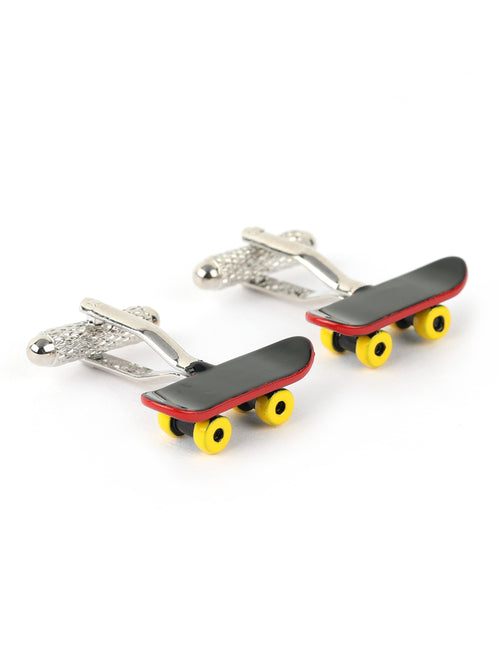 Alvaro Castagnino BLACK AND YELLOW Colored Cufflink