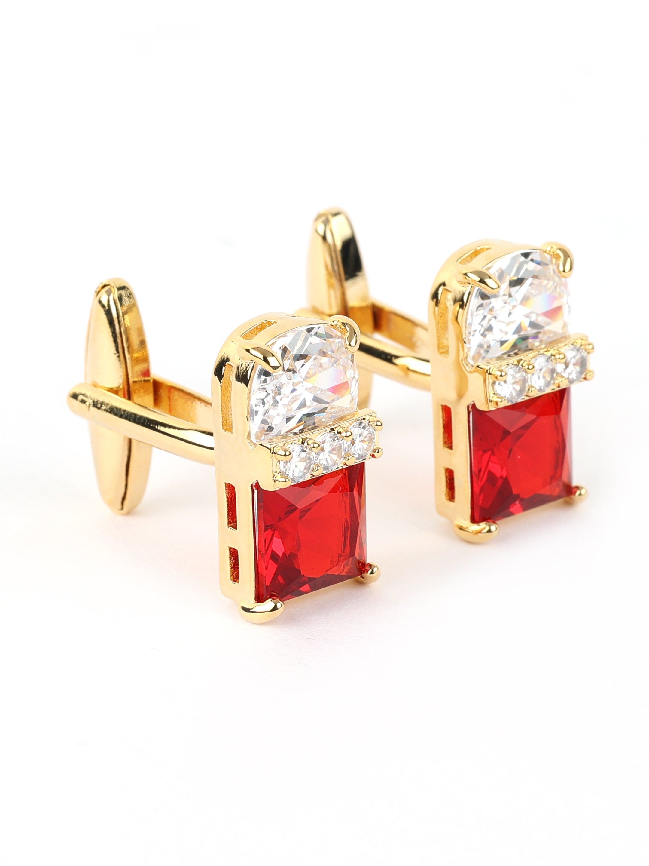 Alvaro Castagnino Red Colored Cufflink