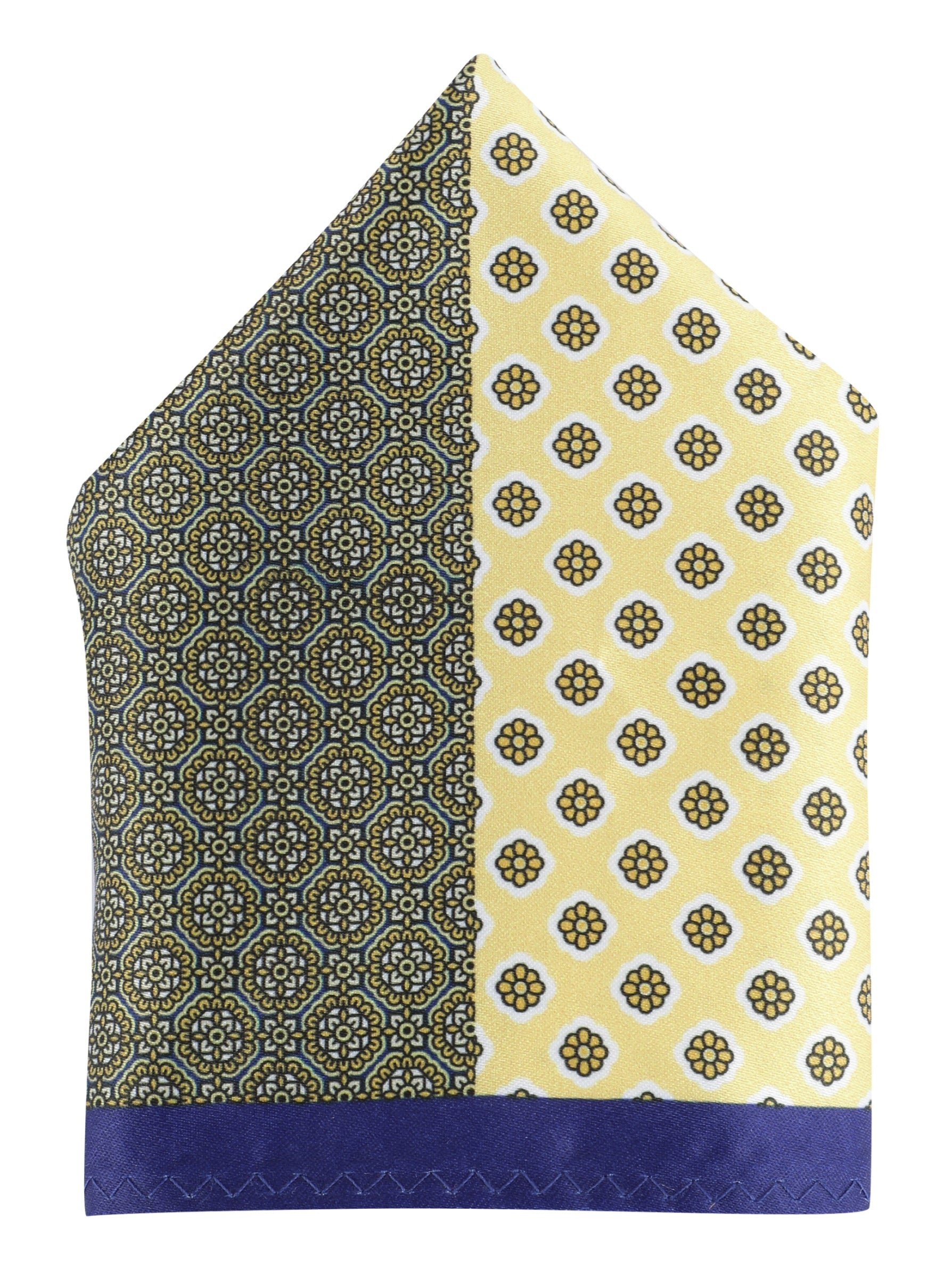 Alvaro Castagnino Multi Colored Microfiber Pocket Square