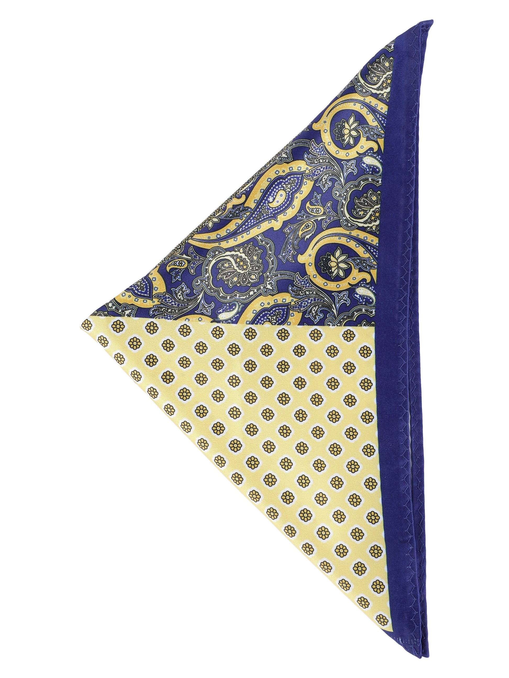 Alvaro Castagnino Multi Colored Microfiber Pocket Square