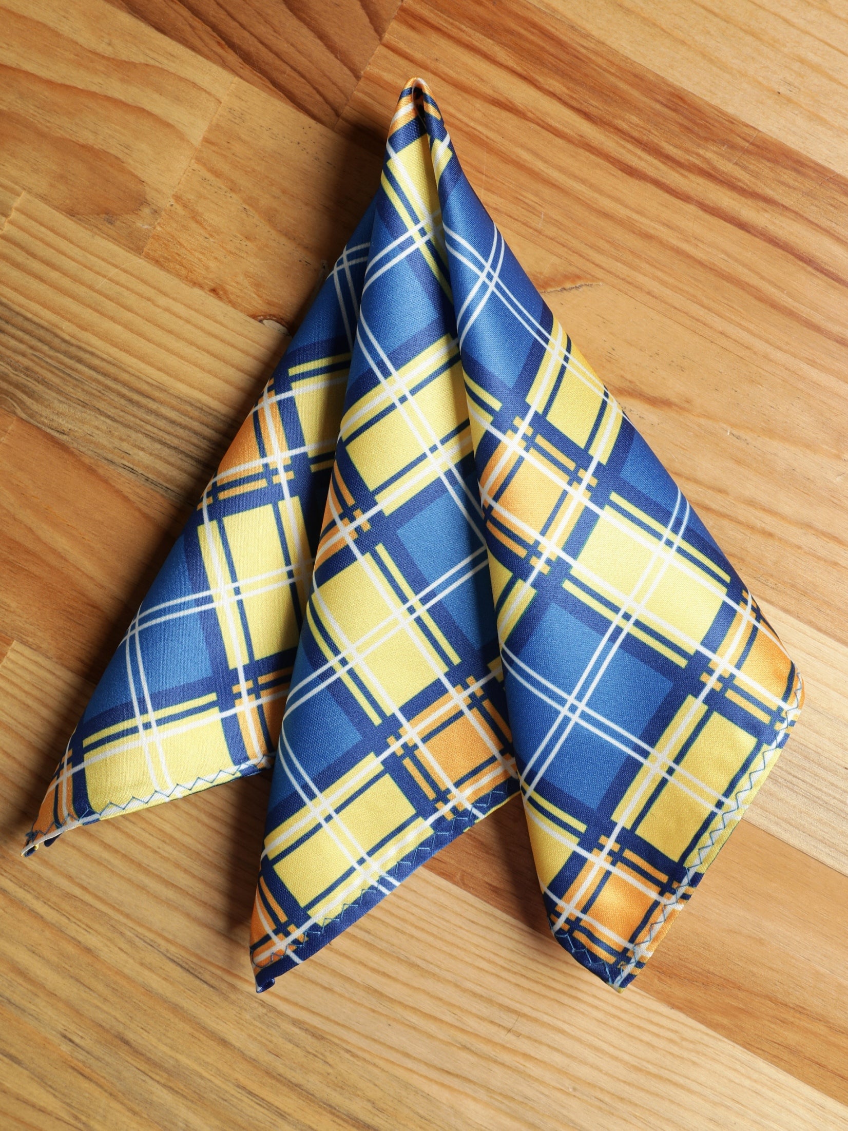 Alvaro Castagnino Multi Colored Microfiber Pocket Square