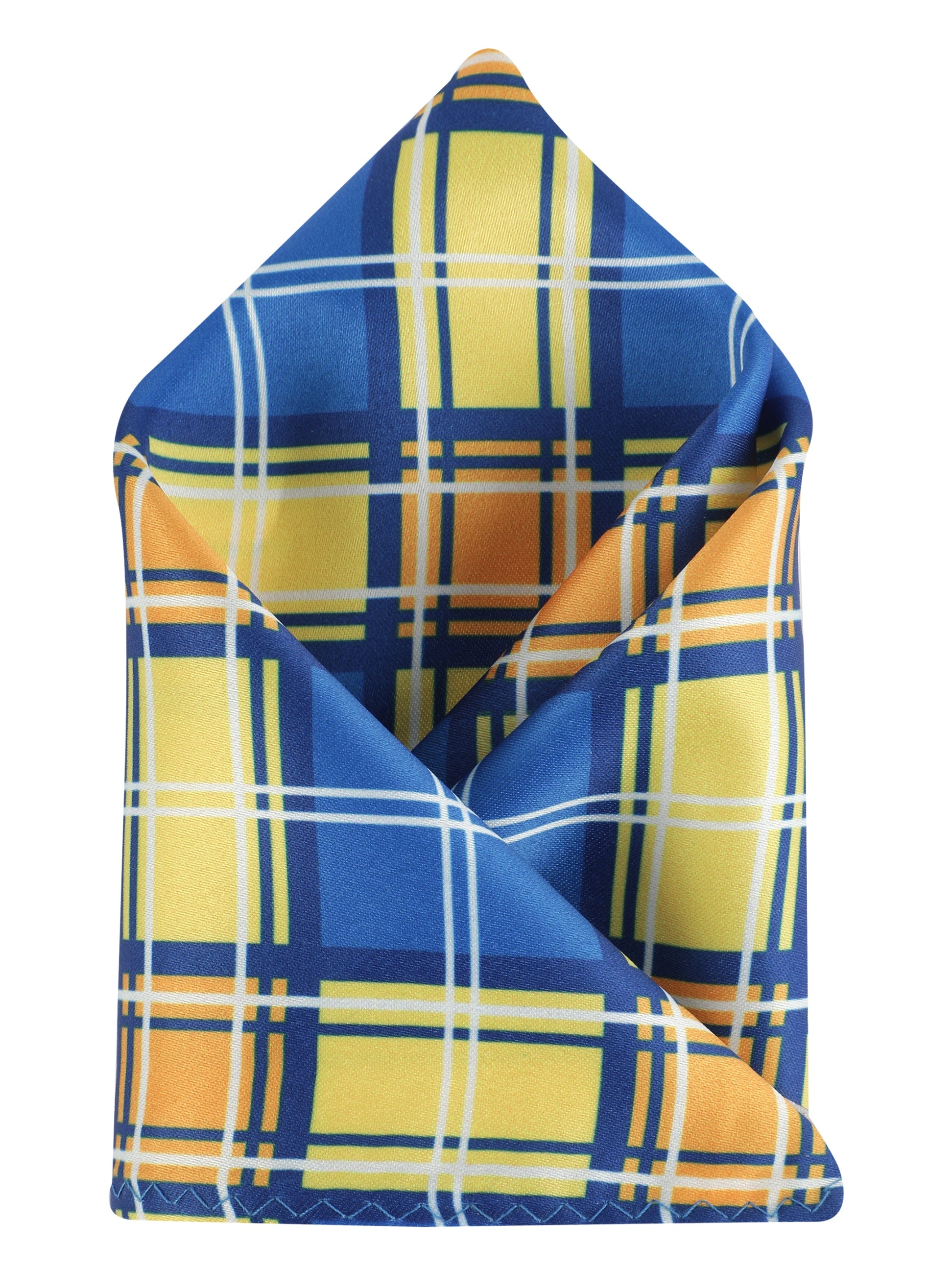 Alvaro Castagnino Multi Colored Microfiber Pocket Square