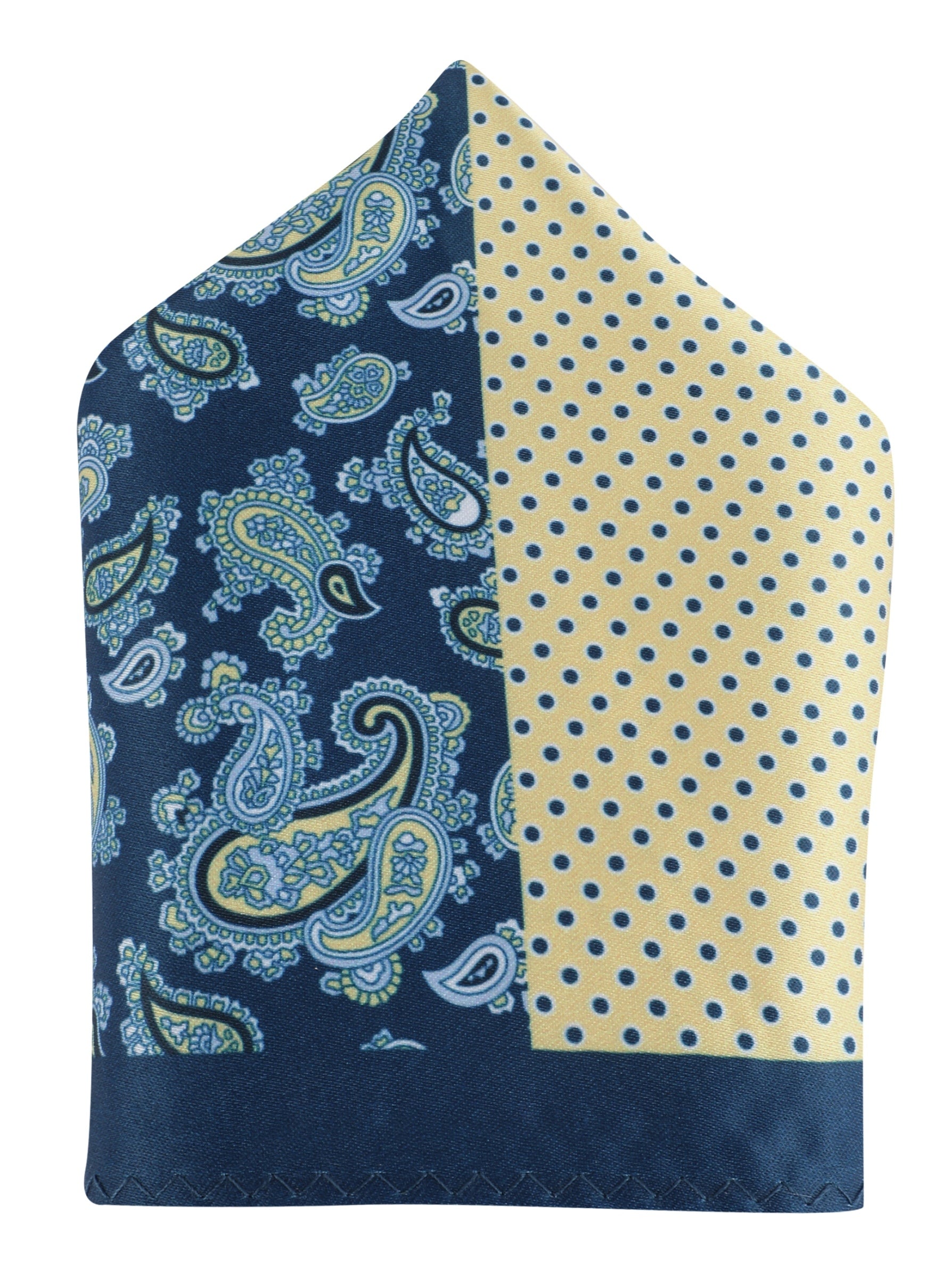 Alvaro Castagnino Multi Colored Microfiber Pocket Square