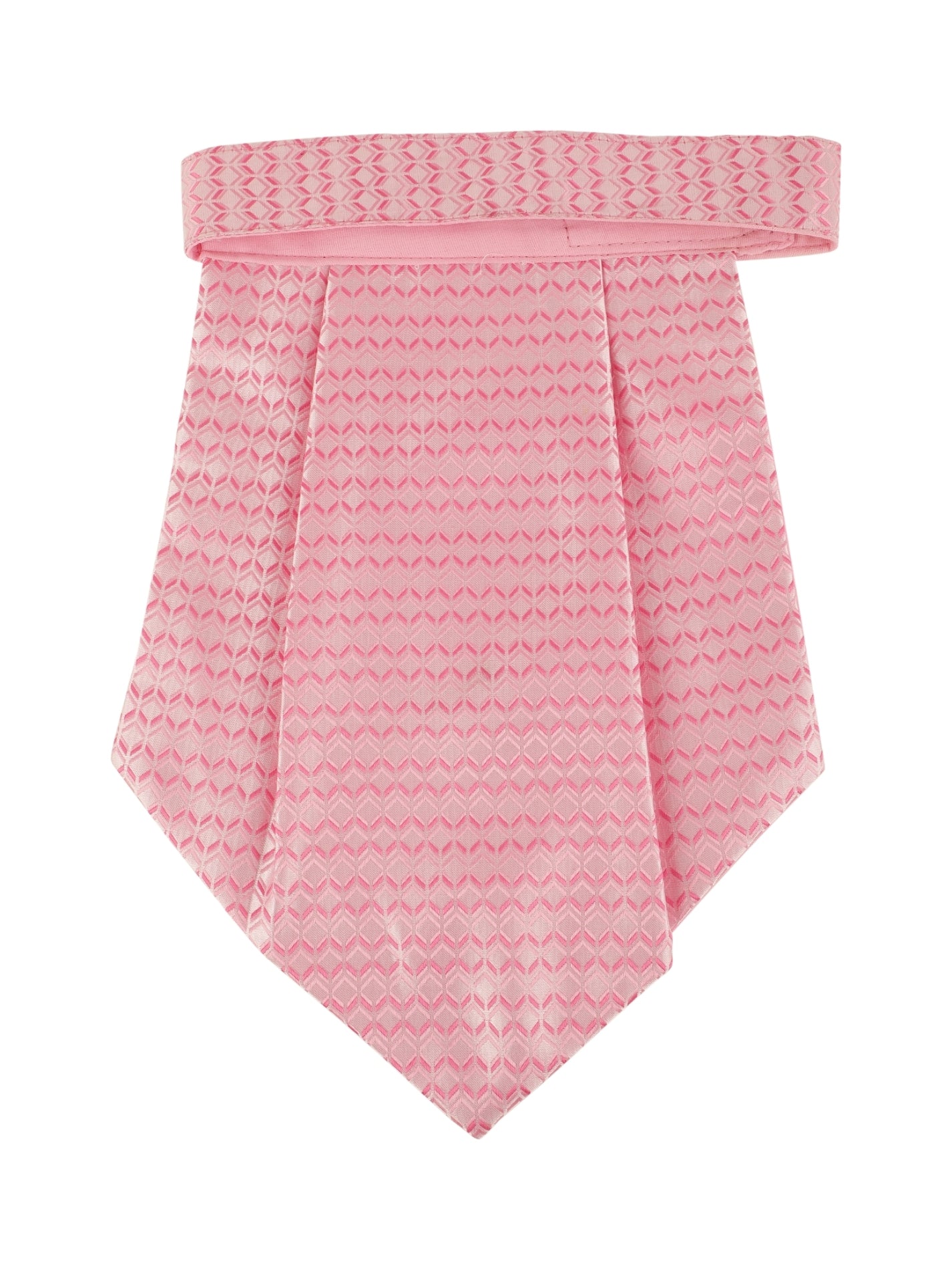 Alvaro Castagnino Men's Pink Color Microfiber Cravat