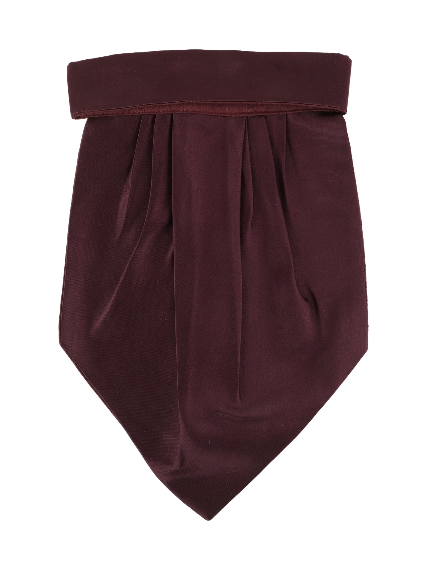 Burgundy Solid Cravat