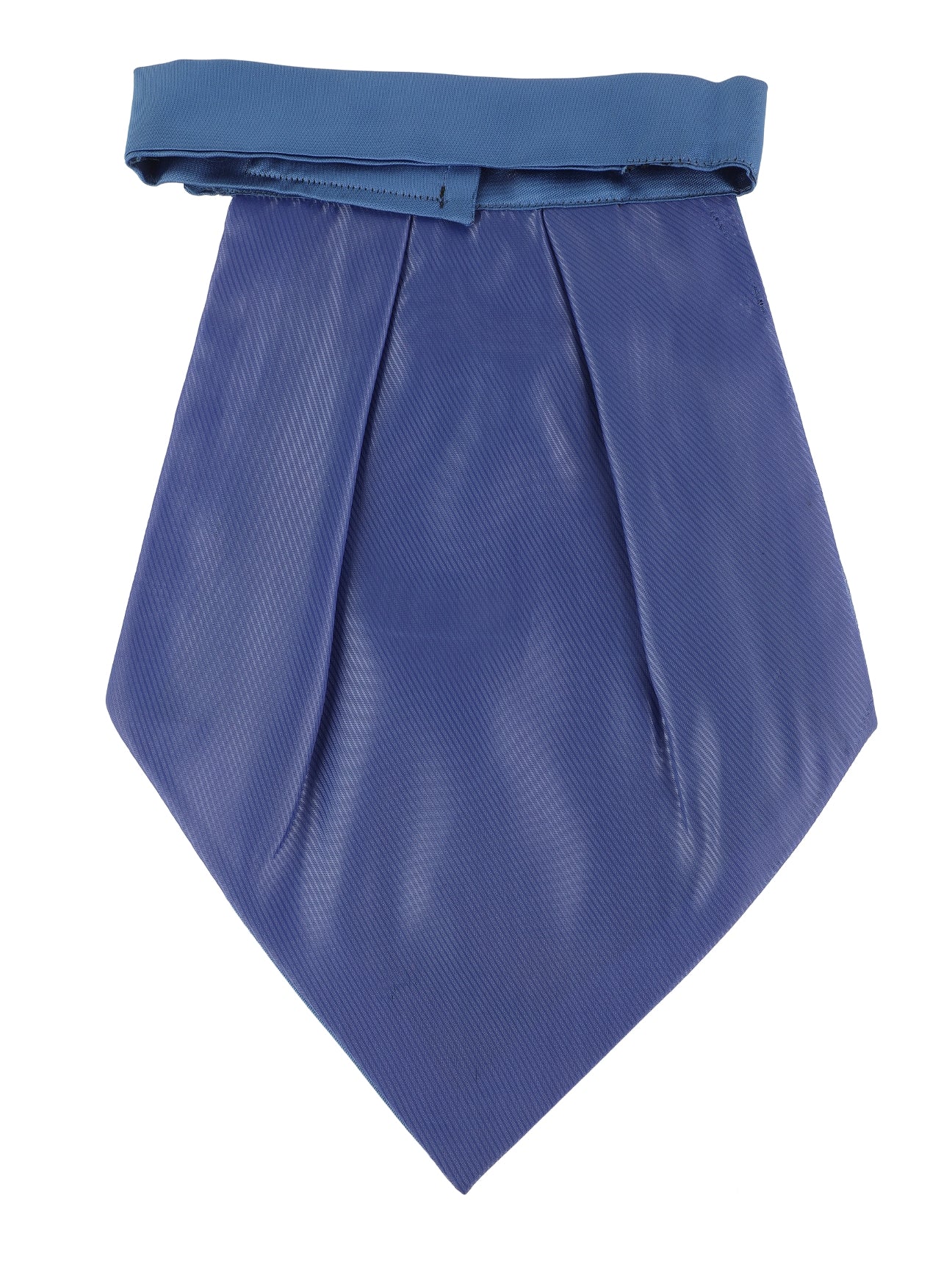 Blue Solid Cravat