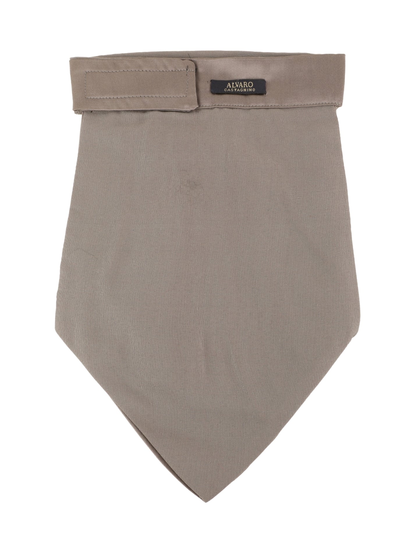 Alvaro Castagnino Men's Grey Color Microfiber Cravat