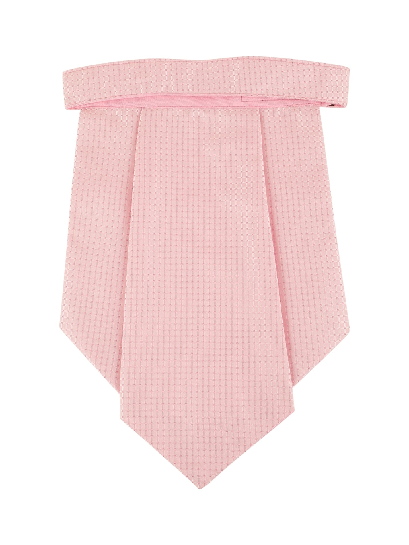 Pink Waffle Textured Cravat
