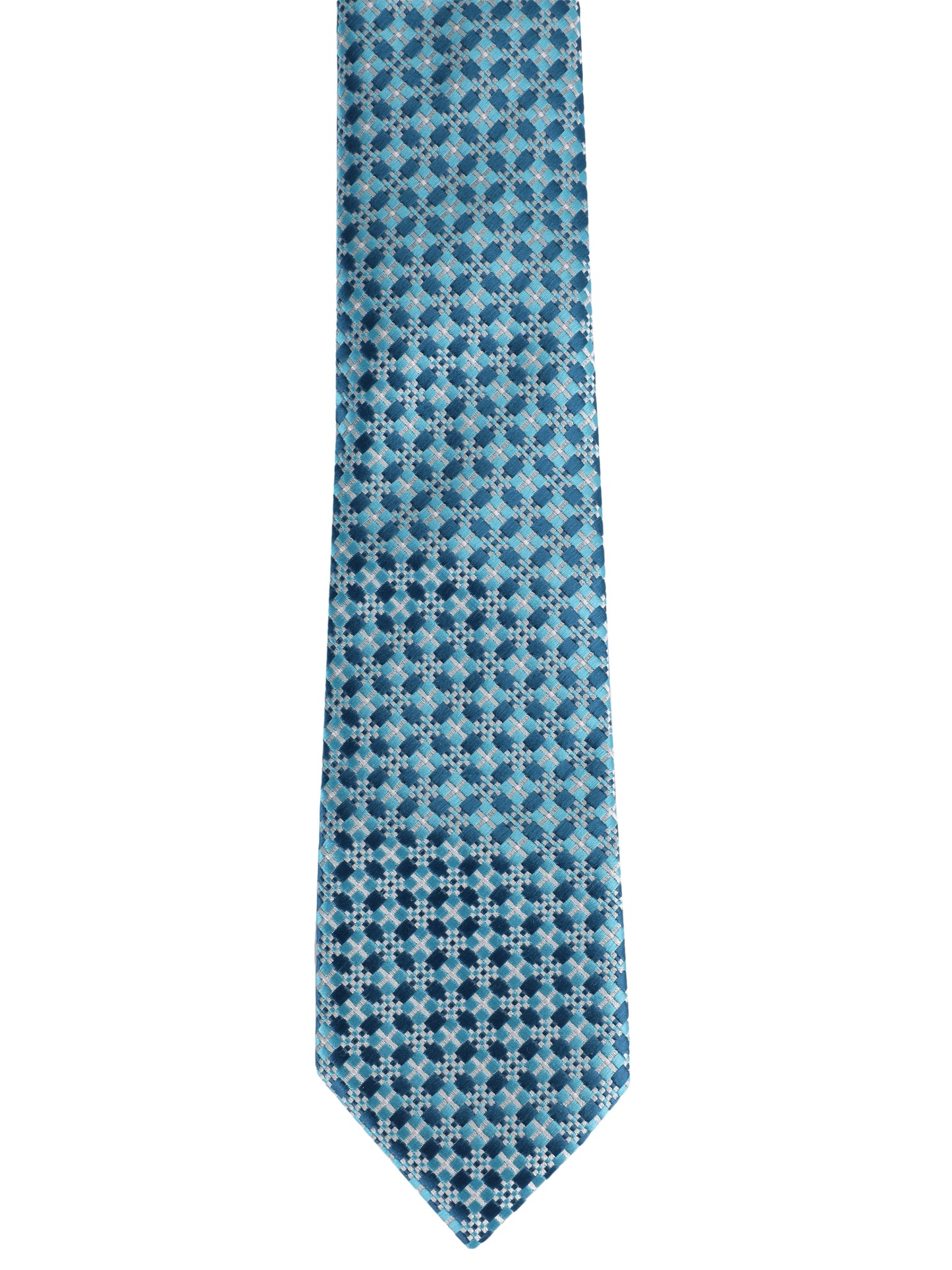 Alvaro Castagnino Microfiber TURQUOISE Coloured Necktie for Men