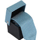 Alvaro Castagnino Microfiber Blue Coloured Printed Necktie for Men