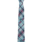 Alvaro Castagnino Microfiber Blue & Multi Coloured Printed Necktie with same fabric box for Men