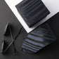 Alvaro Castagnino Microfiber Grey::Blue Colored Stripes Necktie for Men