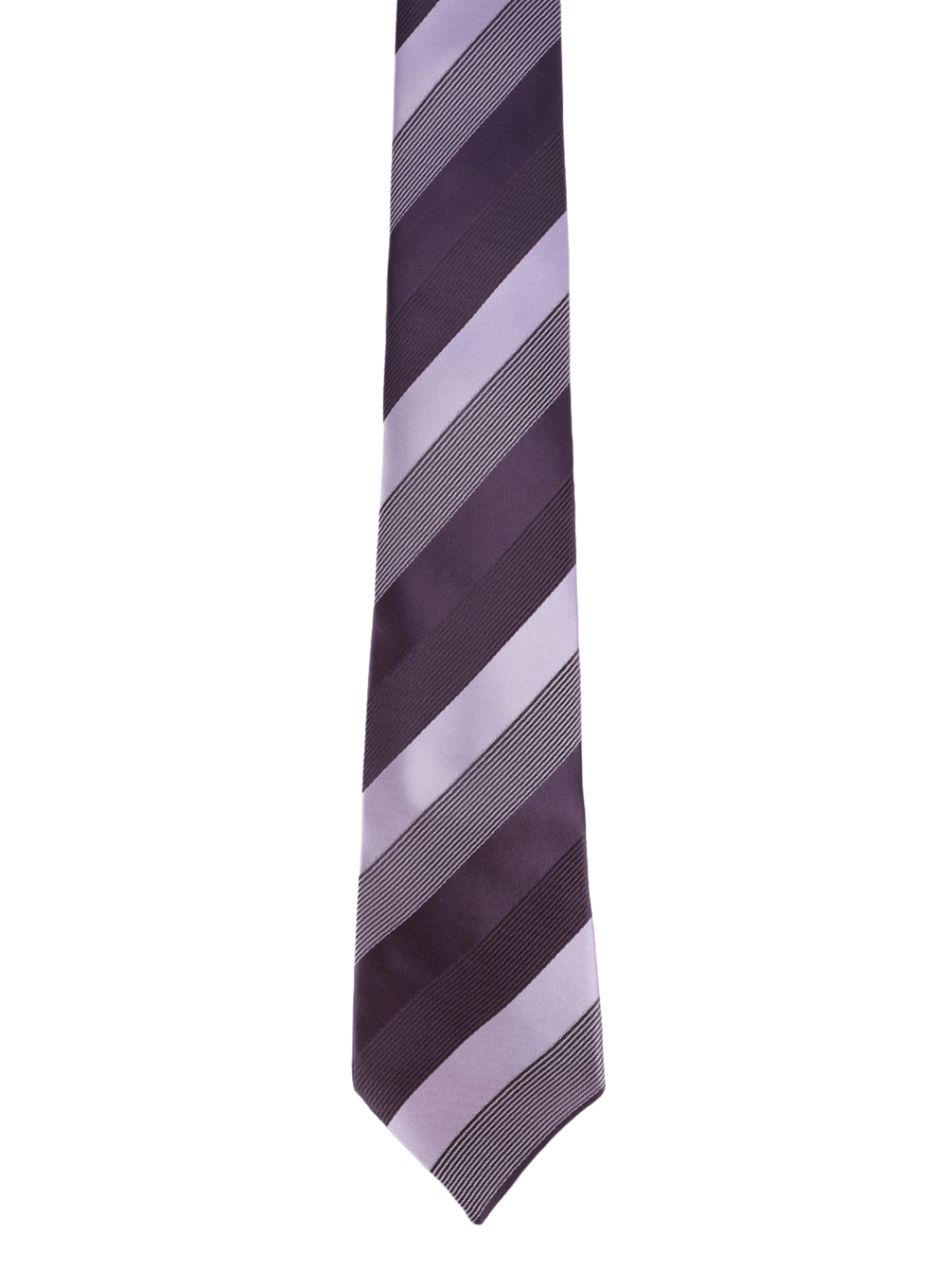 Alvaro Castagnino Microfiber Maroon::Multi Colored Stripes Necktie for Men