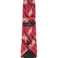 Alvaro Castagnino Microfiber Red::Multi Colored Stripes Necktie for Men