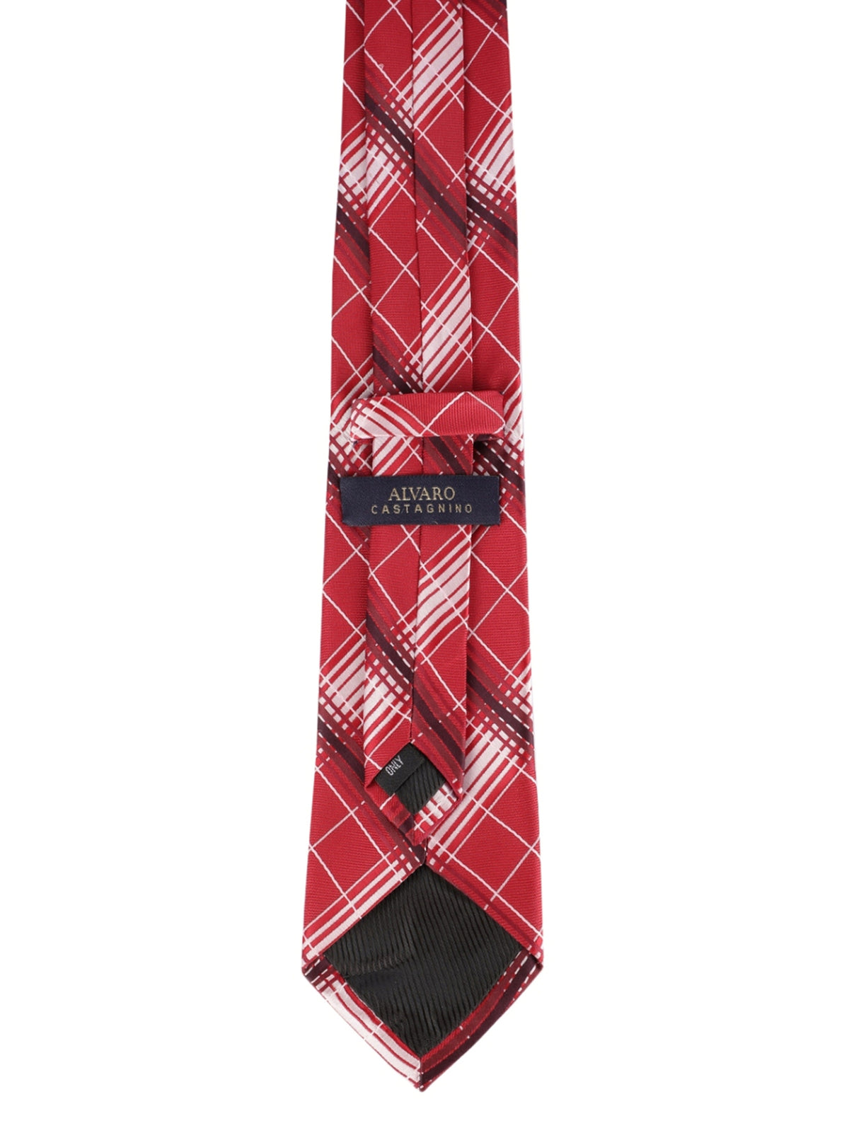 Red Checked Necktie